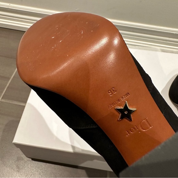 NEW Authentic Dior suede ankle boots with platform EUR 36/US 6 - Picture 6 of 8
